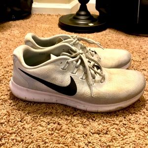 Nike Free Run Grey Platinum Shoes
